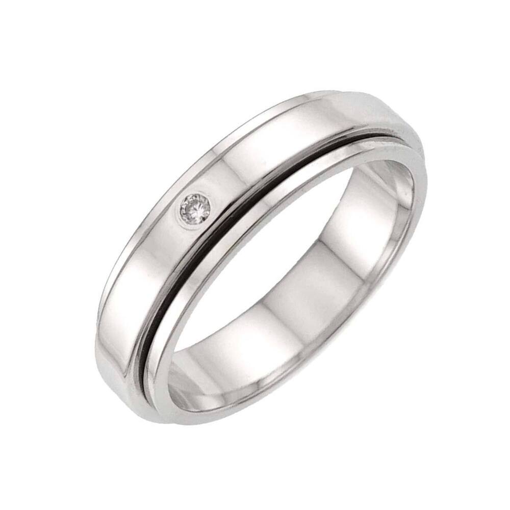 PIAGET 18k Silver Diamond Ring #51